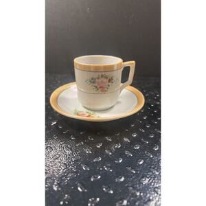 Demitasse Mini Tea Cup and Saucer